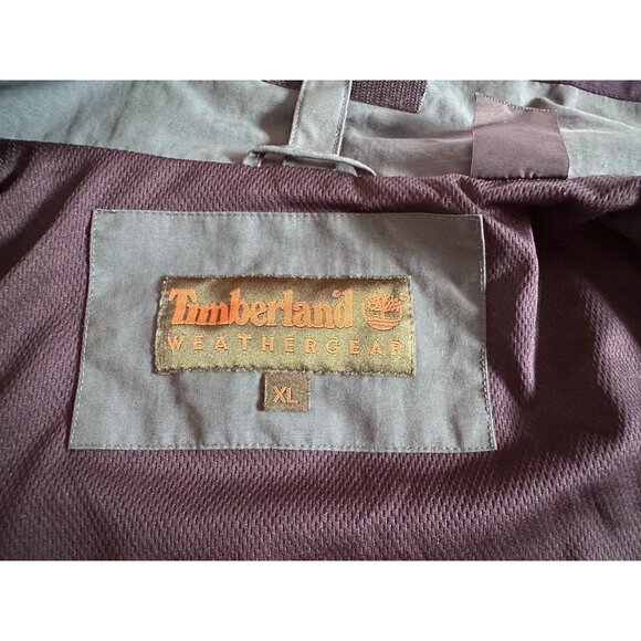 Timberland Jacket Men's XL Green and Black Weathergrear 3 in 1 Exterior Nylon - Picture 14 of 16